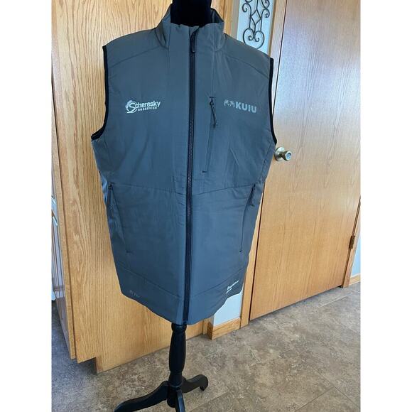 KUIU, Kenai vest, Gunmetal gray, full ziper women's size M, NWOT - Picture 1 of 15